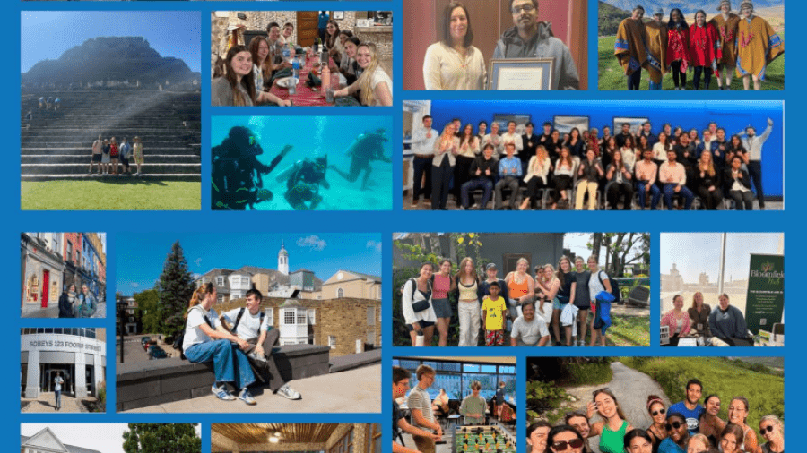 Collage for Experiential Learning newsletter