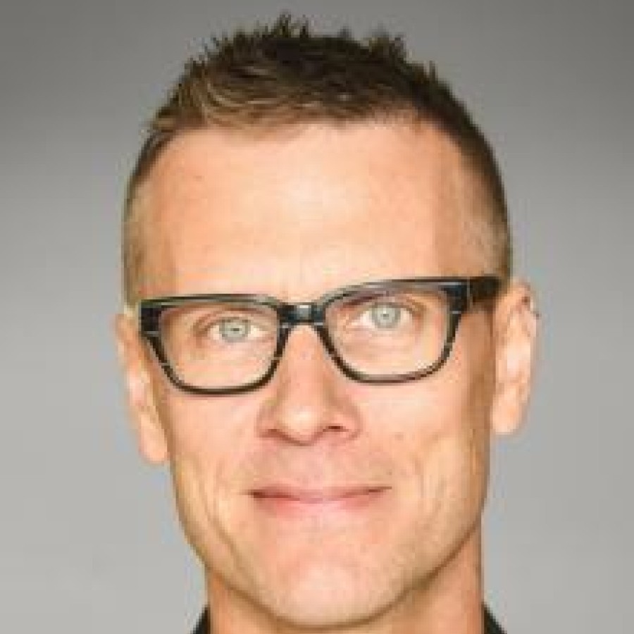 Portrait of person wearing glasses