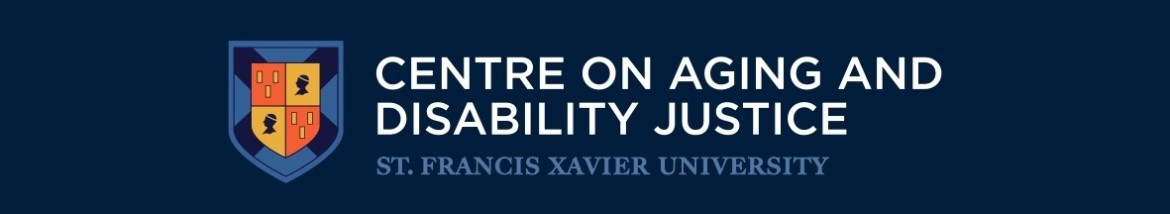 Centre on Aging and Disability Justice logo
