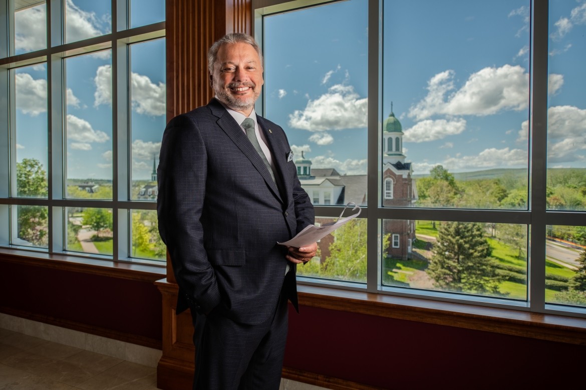 StFX President Andy Hakin
