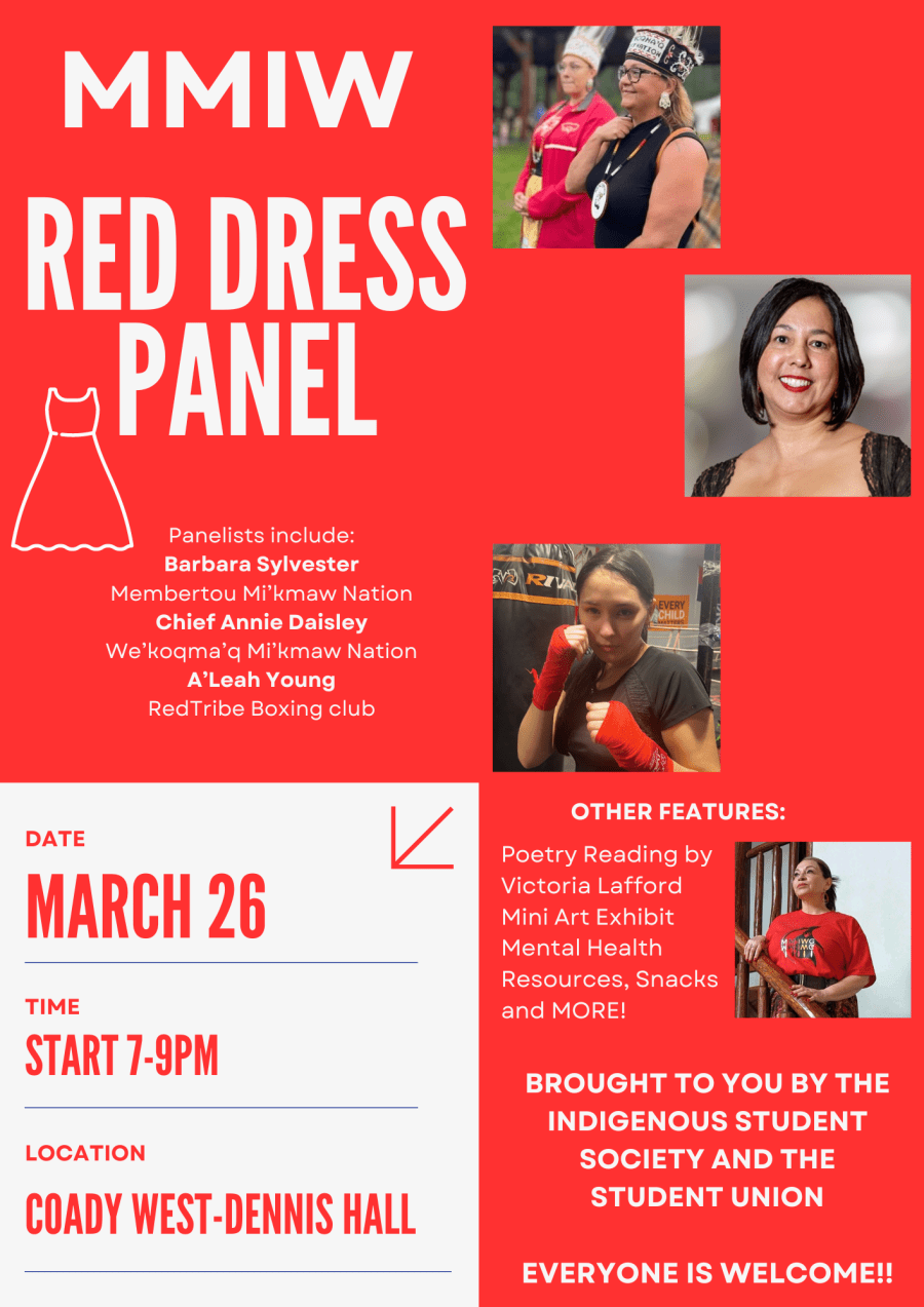MMIW Red Dress Panel Poster