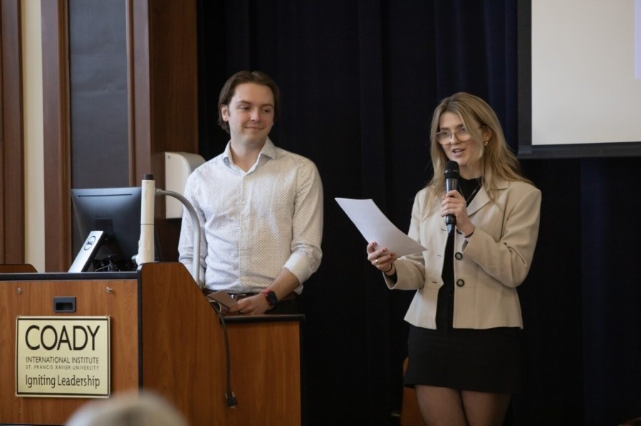 fireside Hunter Park and Kali Beaton