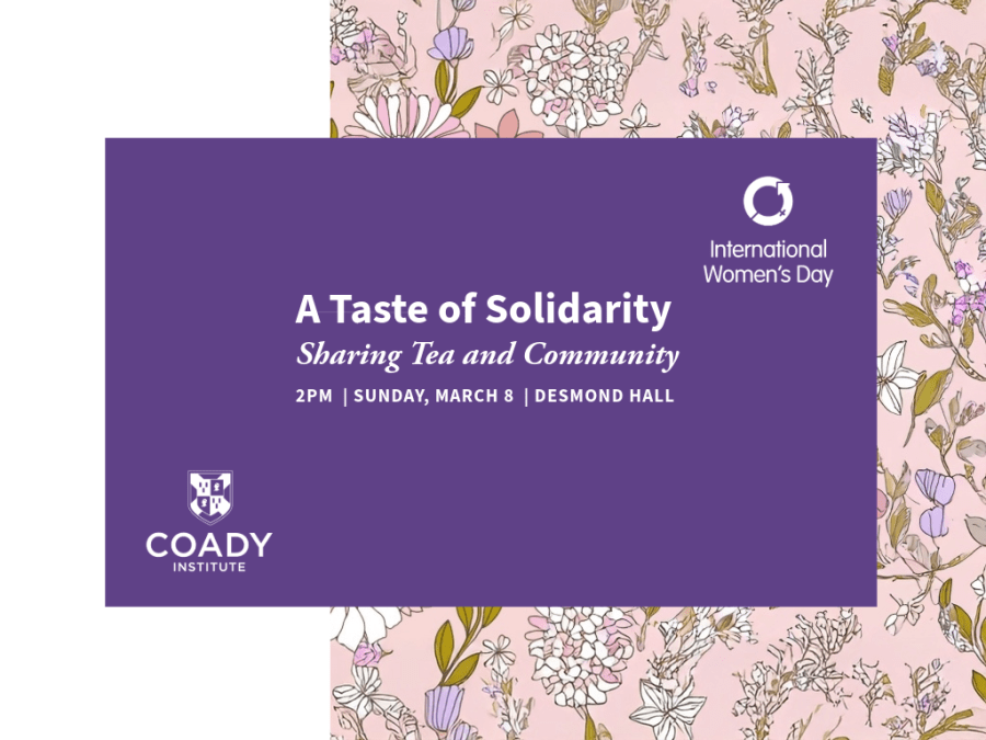 International Women's Day Tea graphic