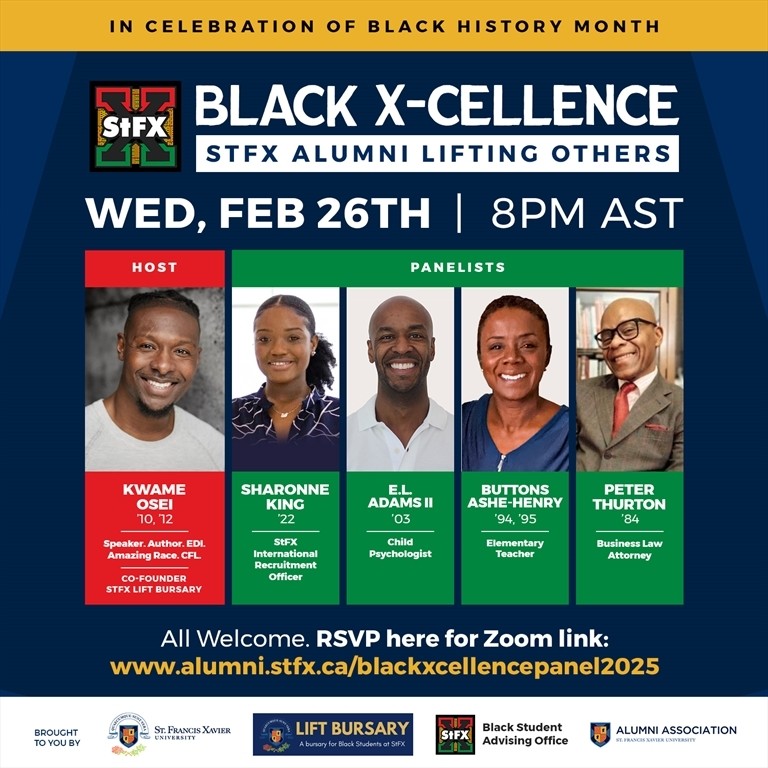 Black X-cellence Panel Poster