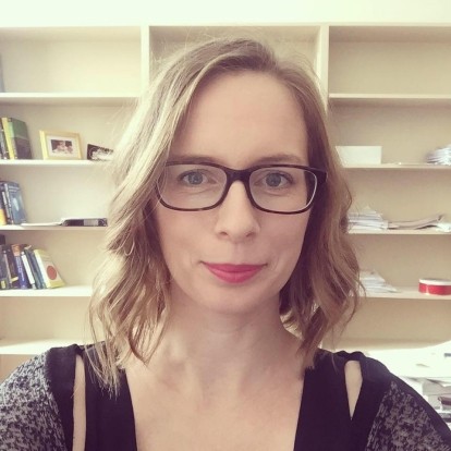 Portrait of person wearing glasses