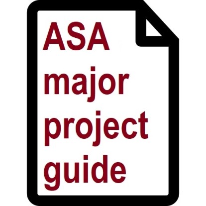 ASA major project guide thumbnail