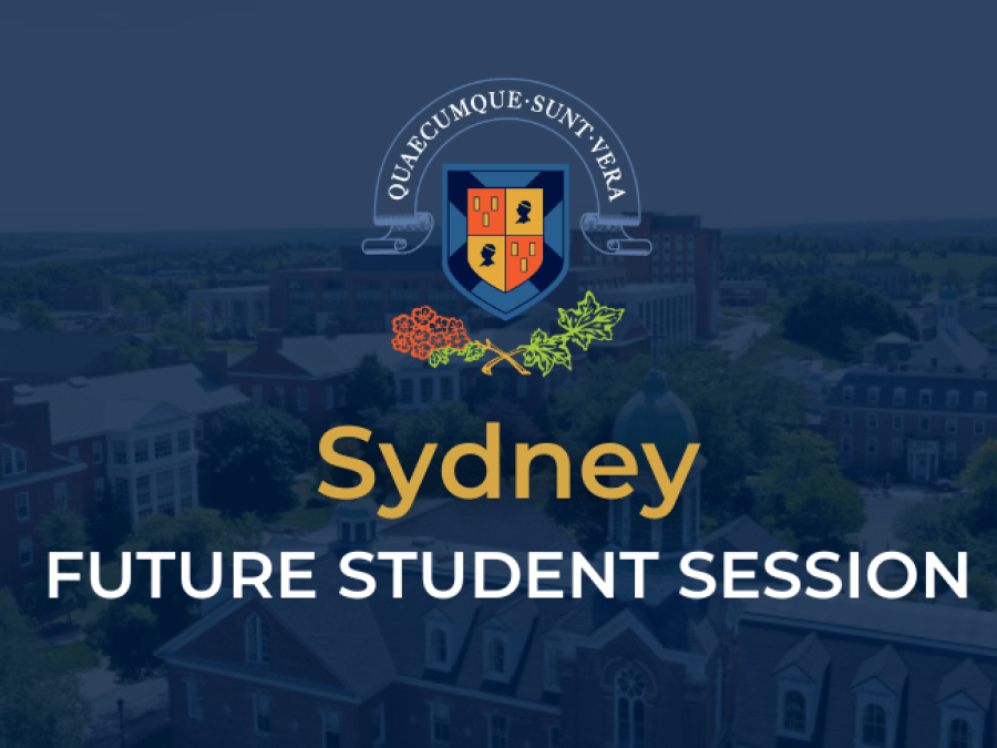 Sydney Future Student Info Session graphic
